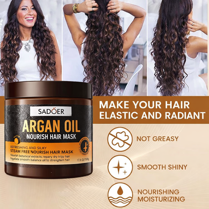 SADOER ARGAN OIL NOURISH HAIR MASK 500 G
