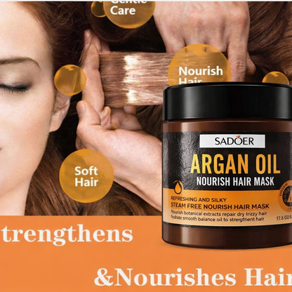 SADOER ARGAN OIL NOURISH HAIR MASK 500 G