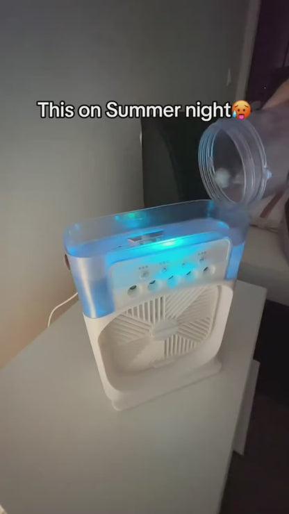 Cooling Fan With Ice